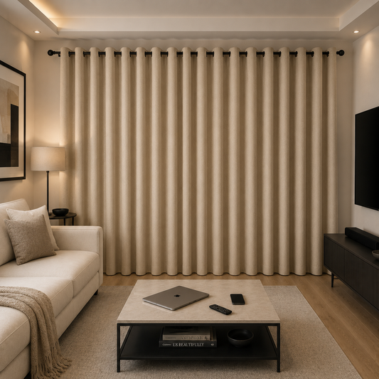 Linen Blackout Curtains | Haviraco