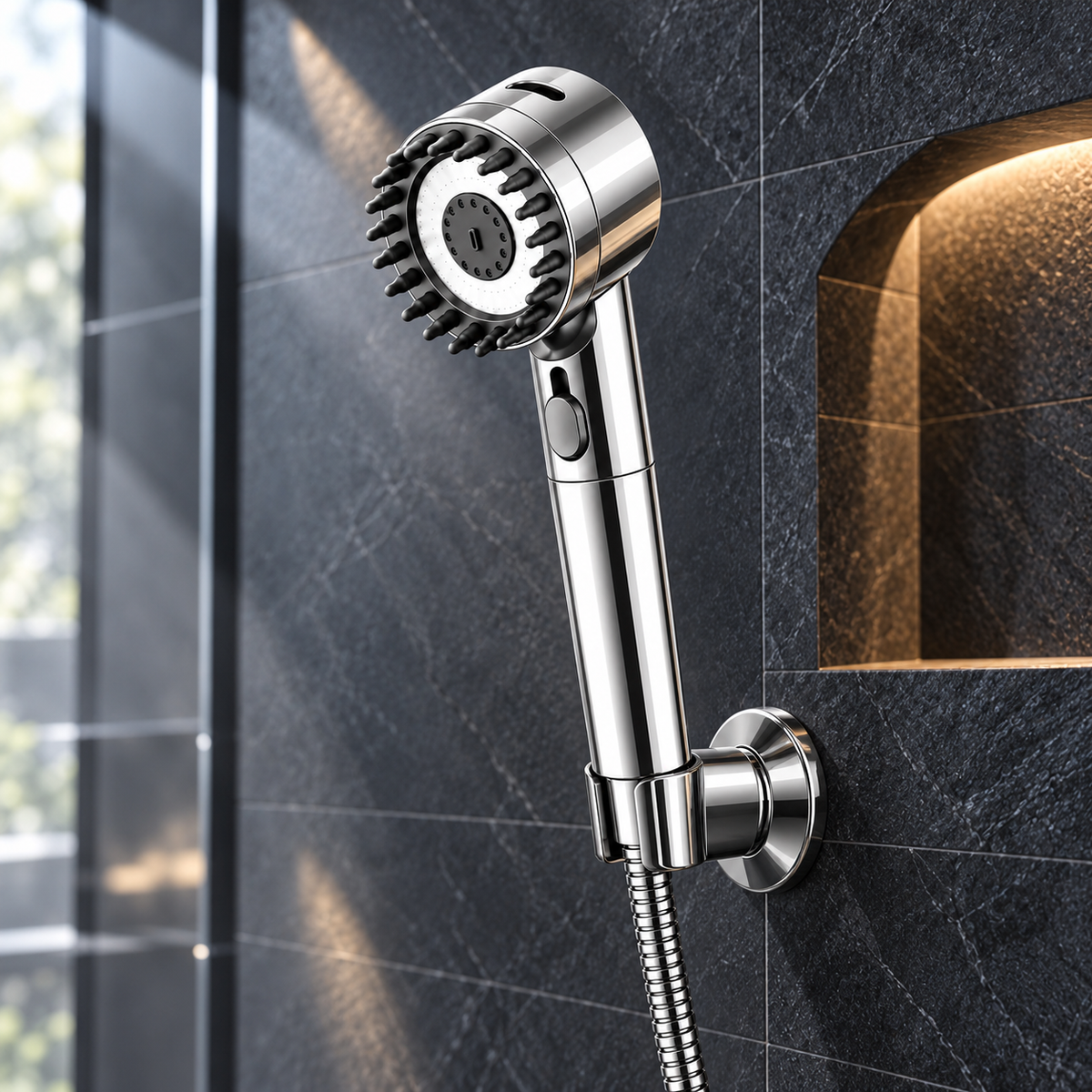 The Filter Massaging Showerhead