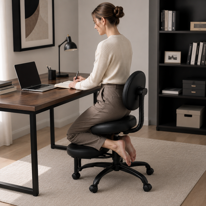 Haviraco FlowSeat Cross Legged Office Chair